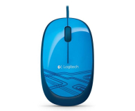 Logitech M105 niebieska USB - 81633 - zdjęcie 3